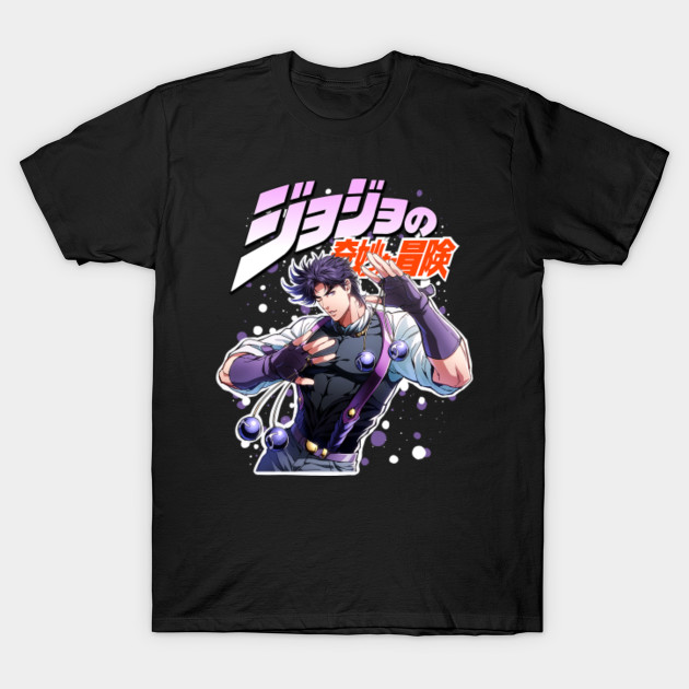 Joseph Jostar Jojos Bizarre Adventure Manga T Shirt Teepublic 1548