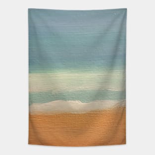 Tranquil Beach Tapestry