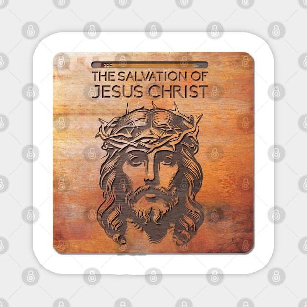 The Salvation of Jesus Christ - Christmas Holiday T-Shirt Magnet by Madison Market