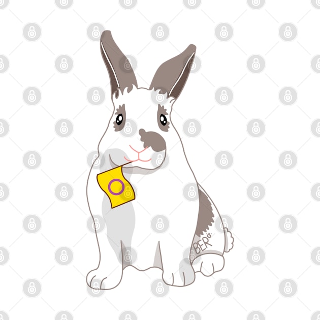 Ingrid The Intersex Bunny Rabbit by SentABearToSpace 