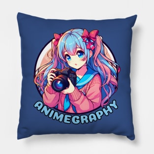 Anime photographer Pillow