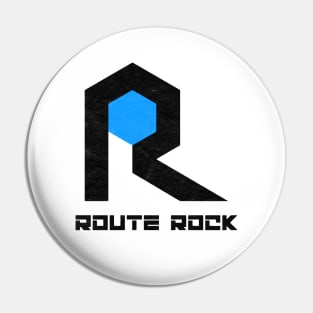 Route Rock Railroad Pin