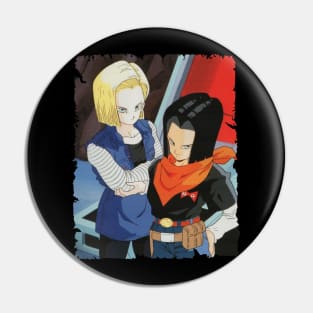 ANDROID 17 MERCH VTG Pin