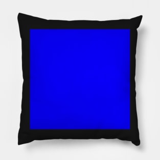 Single color - blue Pillow