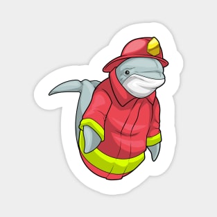 Dolphin Firefighter Fire department Magnet