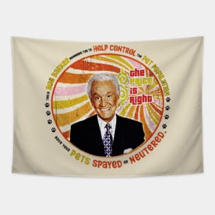 Vintage Bob Barker The Price is right Tapestry