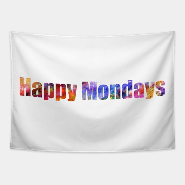 Happy Monday Tapestry by wizooherb