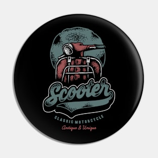 Vespa scooter Pin