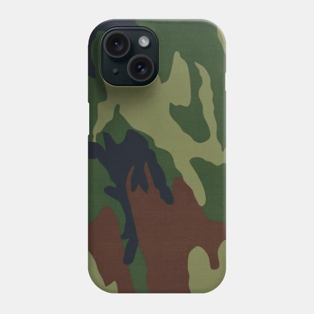 Army Green On Phone Case by Wanda City