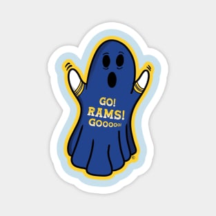 Ghost Los Angeles Rams Magnet
