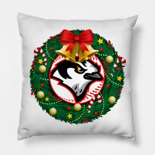 Christmas Wreath Jay Pillow