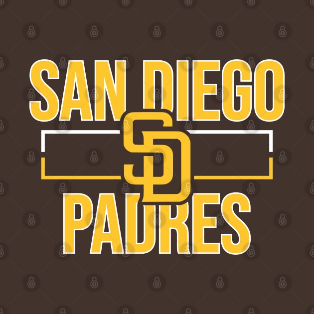 Padres San Diego by Burblues