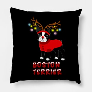 Boston terrier Pillow