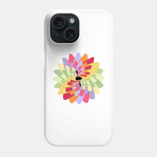 White Water Small Kayak Flower for Kayakers Phone Case