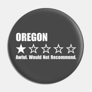 Oregon One Star Review Pin