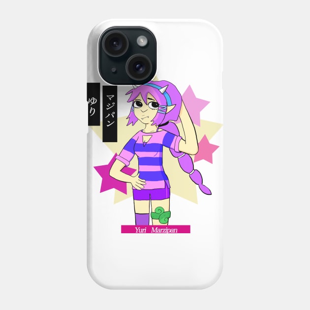 Yuri Marzipan the Oni - Cute Preppy (pastel complementary Phone Case by VixenwithStripes