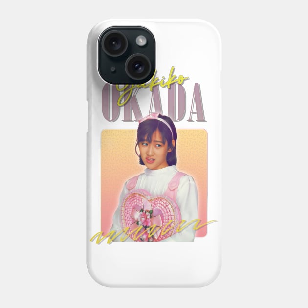 Yukiko Okada / Retro 80s Fan Design Phone Case by DankFutura