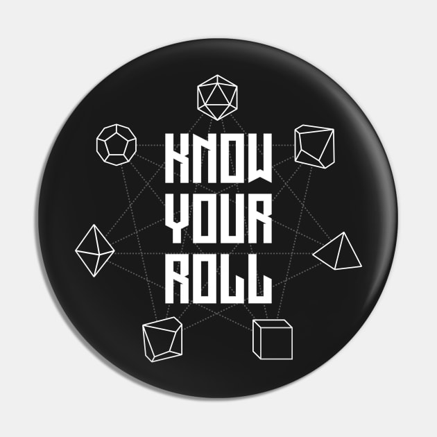 Know Your Roll Pin by ryanslatergraphics