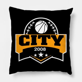 Personalized Basketball City Proud Name Vintage Beautiful Pillow