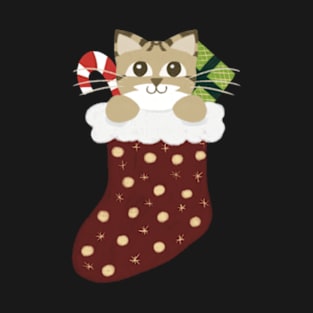 Christmas cat T-Shirt