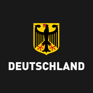 Deutschland Germany Shield Graphic T-Shirt