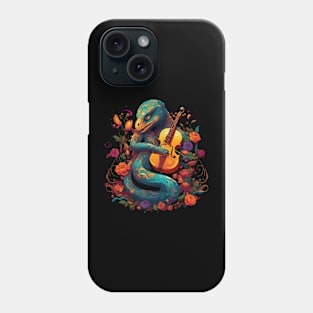 Snake Playing Violin Phone Case