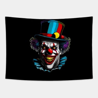 Creepy Clown Tapestry