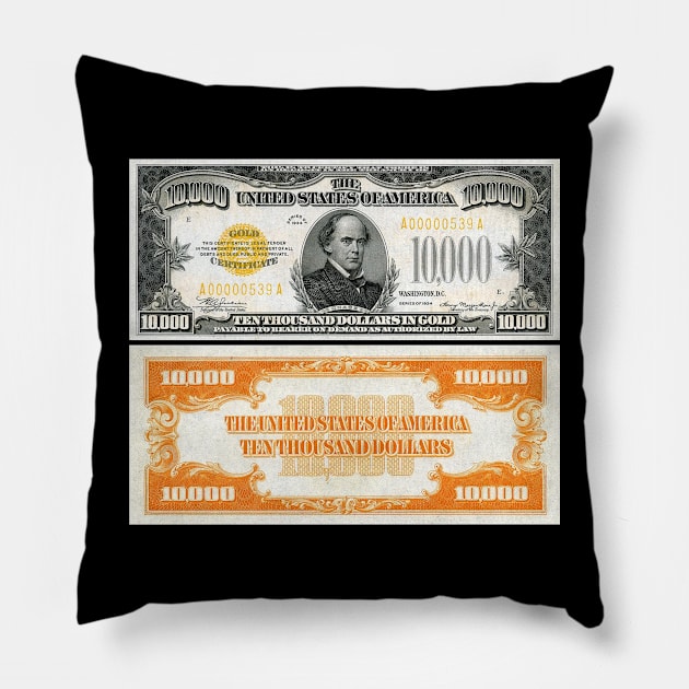 $10,000 Bill Pillow by EP