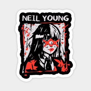 neil young gen z Magnet