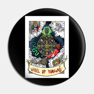 Wheel of fortune tarot Pin