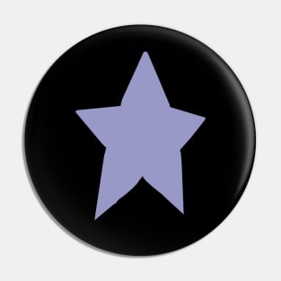 Periwinkle Blue Very Peri Tone Star Pin