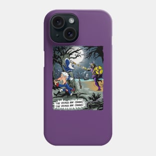 Minnesota Vikings Fans - Kings of the North vs Revolutionary Town Criers Phone Case