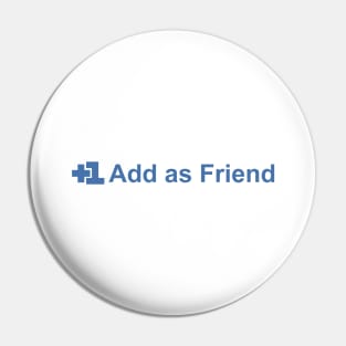 Add As Friend Social Distancing From Home Pin