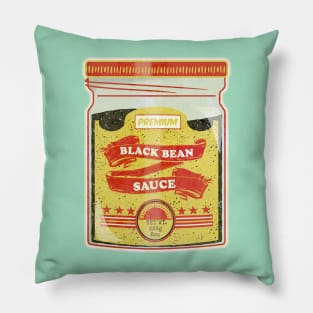 Jar of black bean sauce Pillow