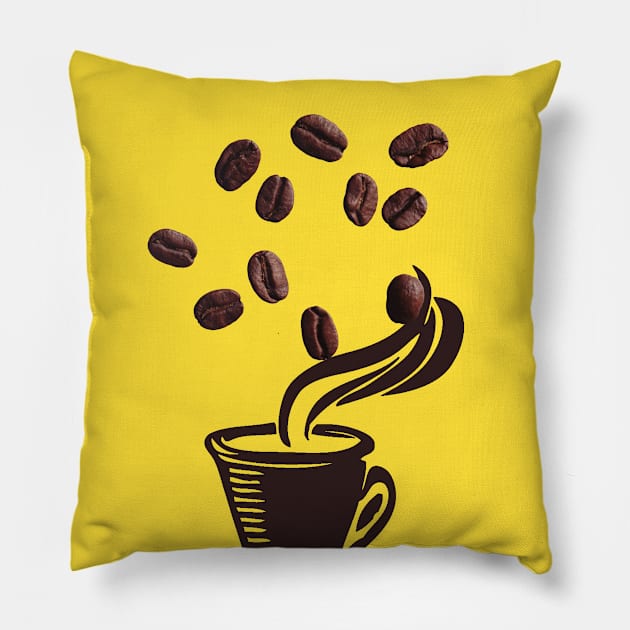 coffee Pillow by DELLA73