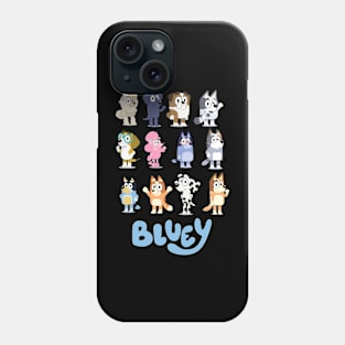 topper bluey Phone Case