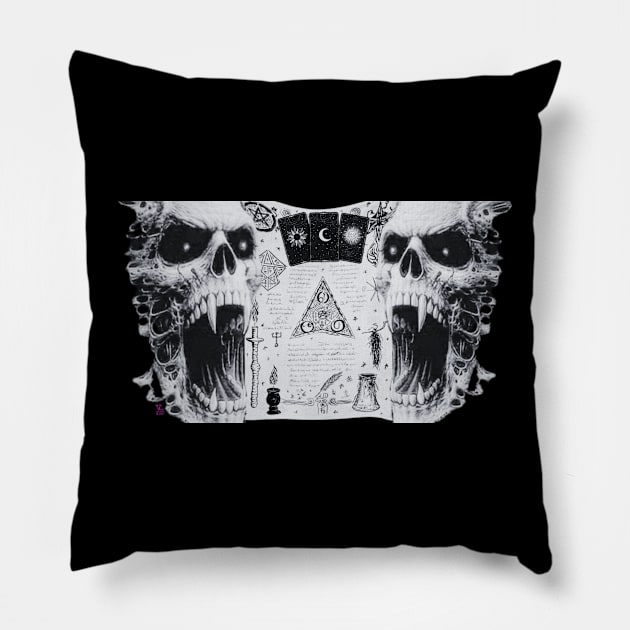 Wiccan Pillow by Viper Unconvetional Concept