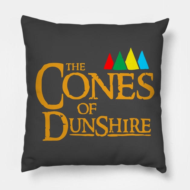 The Cones of Dunshire Pillow by Radian's Art