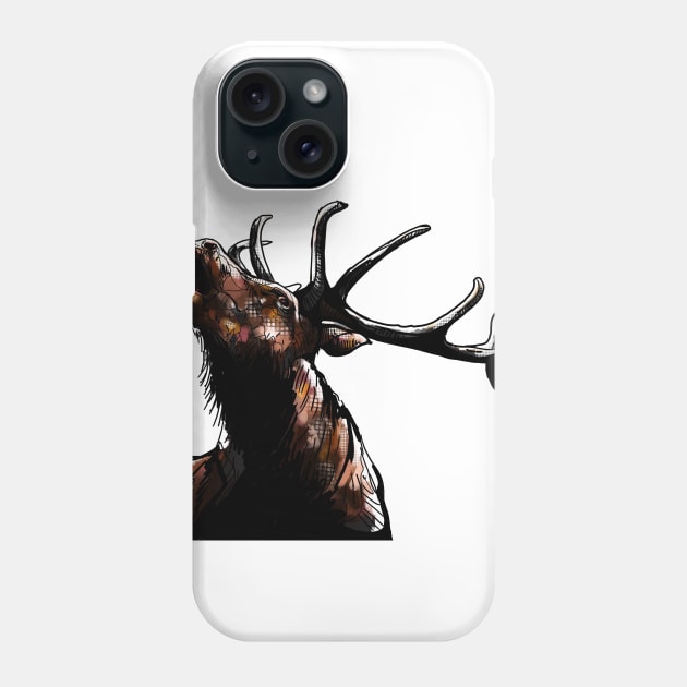 Stag Deer Phone Case by JuicyCreations