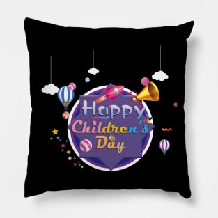 Happy children's day Pillow