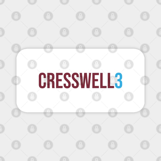 Cresswell 3 - 22/23 Season Magnet by GotchaFace