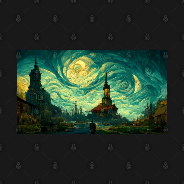 The Sky of Vincent Van Gogh (day20） by 1st Studio