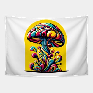 retro mushroom Tapestry