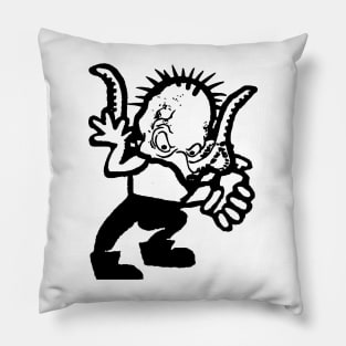 Punk Octopus Pillow