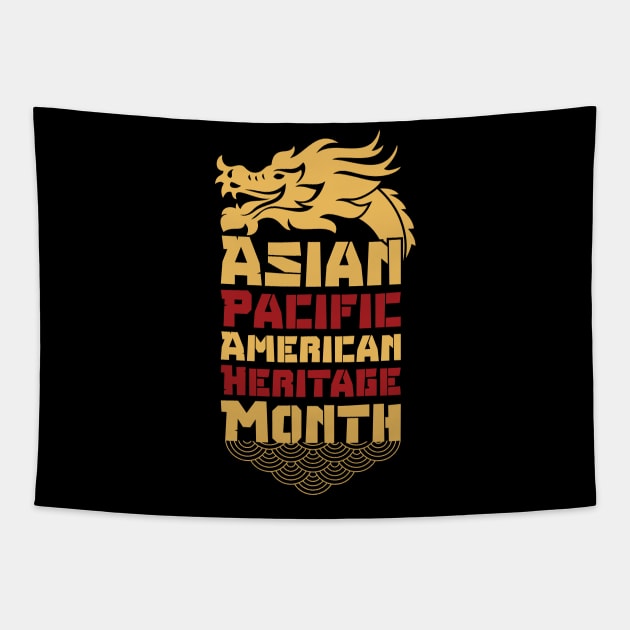 Aapi month gift :Asian Pacific American Heritage Tapestry by Mr_tee