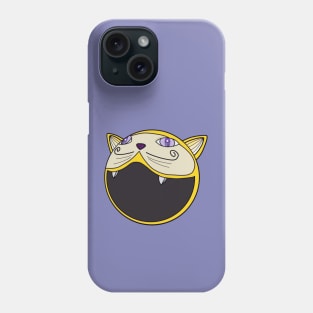 A Cat with a huge mouth Phone Case