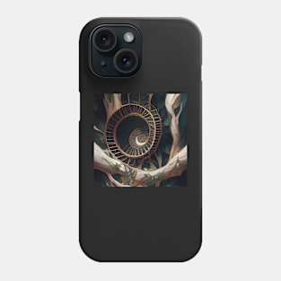 spiral staircase Phone Case