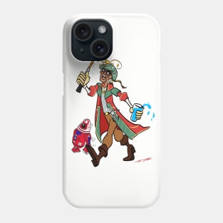 Hondo Ohnaka visits Galaxy's Edge (TechnoRetro Dads Version) Phone Case