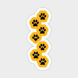 Paw Prints Magnet