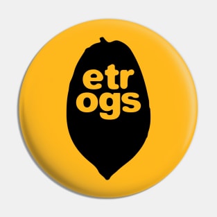 Ertog "etrogs" אֶתְרוֹג citron fruit Pin